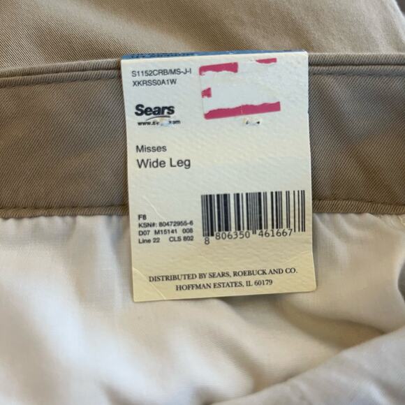 Canyon River Blues Mid-Rise Modern Fit Straight Wide Leg Pants Khaki Tan NWT 8 - Picture 11 of 12